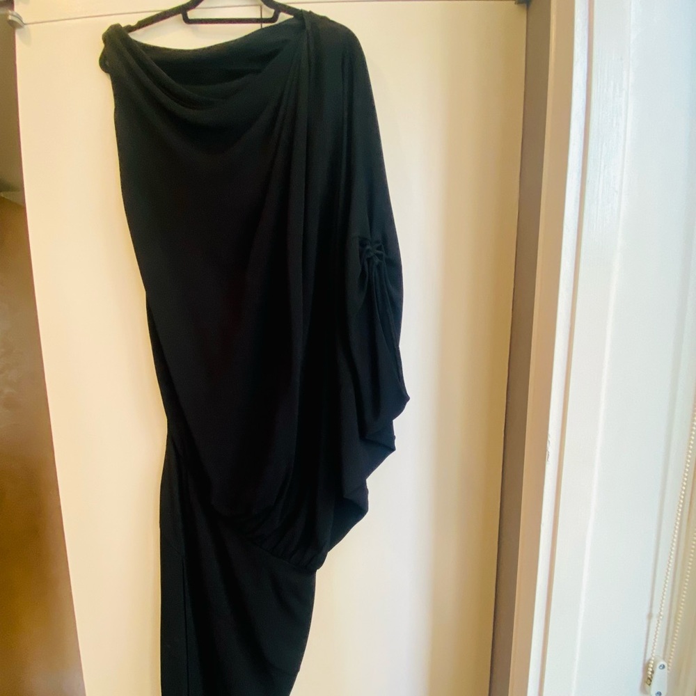 Tom Ford Asymmetrical Sophisticated Black Dress
